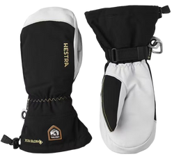 Handschuhe Hestra Army Leather Gore-Tex Mitt Black/Natural Grey - 2025/26