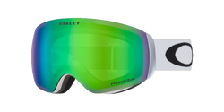 Brille Oakley Flight Deck M Prizm Snow Jade Iridium Lenses / Matte White - 2024/25