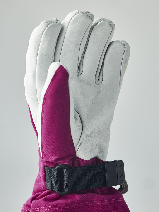Handschuhe Hestra Army Leather Heli Ski Jr. Fuchsia - 2025/26