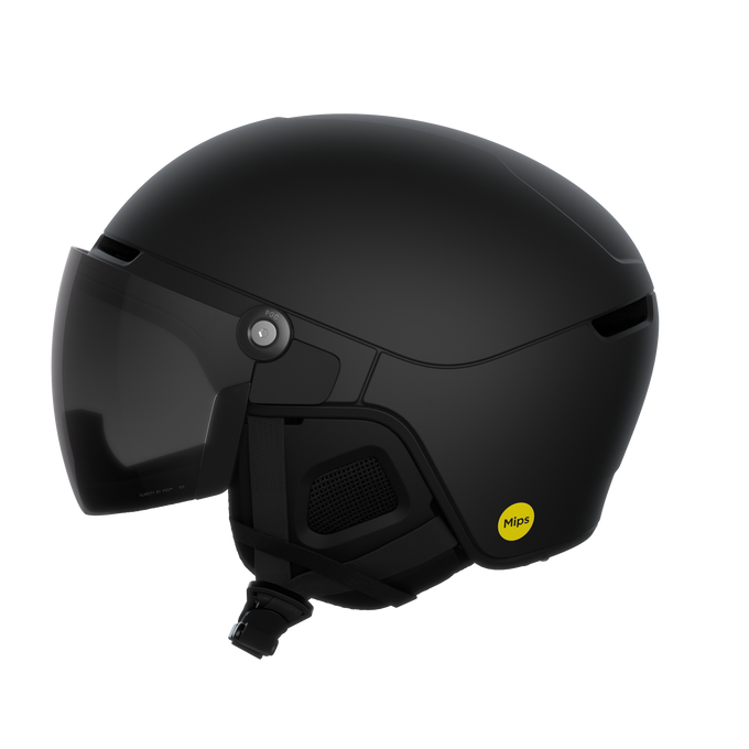 Helmet POC Obex Visor Uranium Black Matt/Clarity Universal/Sunny/Grey - 2025/26