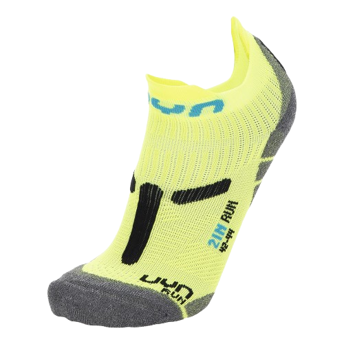 Outdoor Socks UYN Man Run 2IN Socks Yellow Fluo/Black