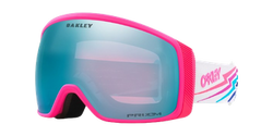 Brille Oakley Flight Tracker M White Bolt Prizm Snow Sapphire Iridium - 2024/25