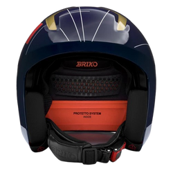 Helm Briko Volcano 2.0 Graphik France Mips Shiny Blue/White - 2025/26