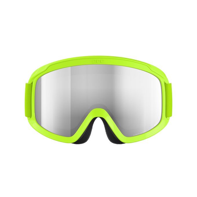 Goggles POC POCito Opsin Fluorescent Yellow/Green/Partly Sunny Silver - 2025/26