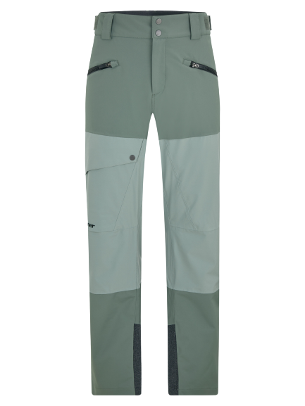 Ski pants Ziener Tiffin Man Green Mud - 2023/24