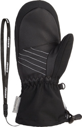 Handschuhe Ziener Lavalino-z As® Aw Mitten Glove Junior Unisex Black Grey Mountain Print - 2025/26