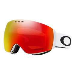 Brille Oakley Flight Deck M Matte White/Prizm Snow Torch Iridium - 2025/26
