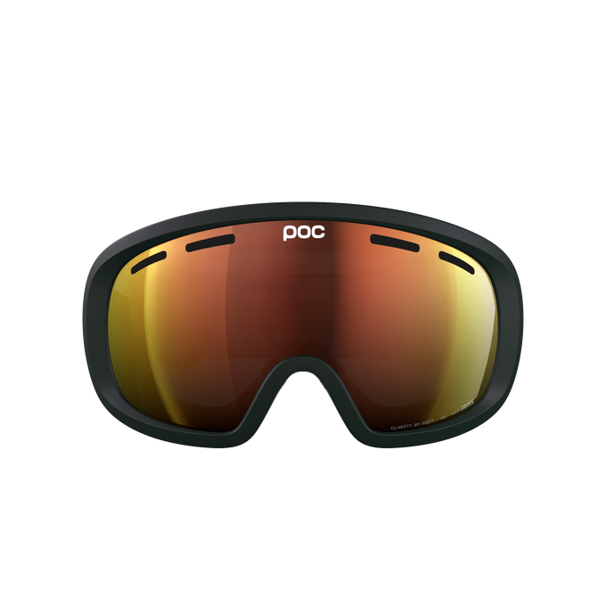 Skibrille POC Fovea Mid Pargasite Green/Partly Sunny Orange - 2025/26