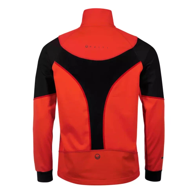 Men's Softshell Set Halti Nietos M XCT - Cherry Tomato Red