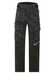 Skihose Ziener RCE Coach Unisex Pants Black Foggy Print - 2024/25