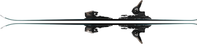 Ski Atomic Cloud Q8 + M 10 GW Black/Sand - 2025/26