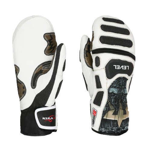 Gloves Level SQ CF Mitt Black/White - 2025/26