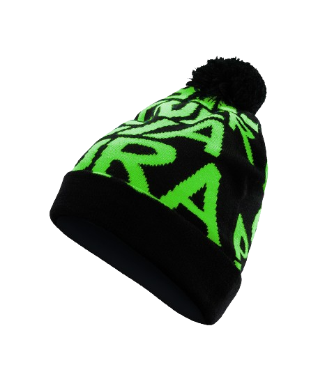 Mütze Energiapura Jacquard Black/Fluo Green - 2024/25