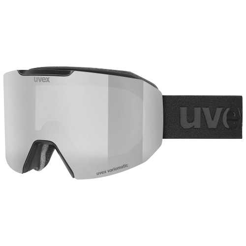 Brille Uvex Evidnt ATTRACT V Black Matt/Mirror Silver + spare lens - 2025/26