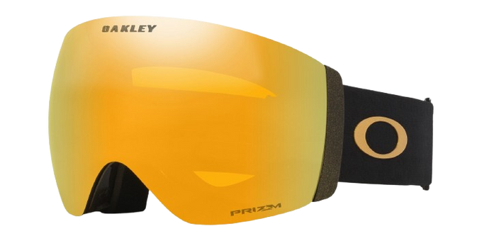 Brille Oakley Flight Deck Pro M Mettalic Black Gold/Prizm 24K + Additional lens Prizm Snow Iced Iridium - 2025/26