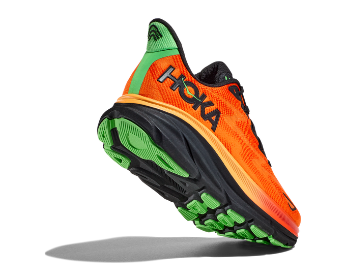 Man Schuhe Hoka Clifton 9 Flame/Vibrant Orange