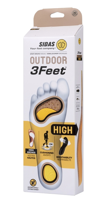 Insoles Sidas 3Feet Outdoor High