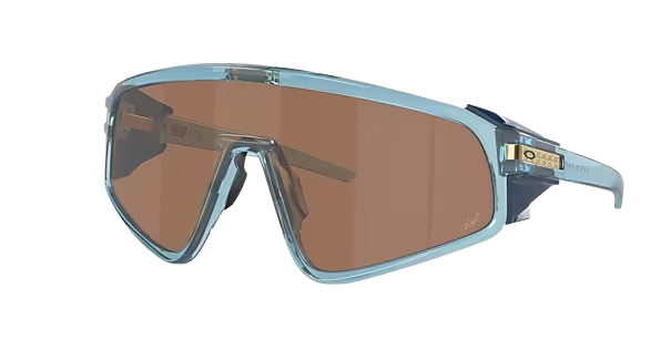 Sonnenbrille OAKLEY Latch Panel Kylian Mbappé Signature Series Prizm Tungsten Lenses / Transparent Stonewash Frame