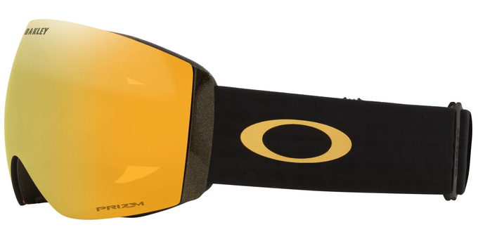 Goggles Oakley Flight Deck Pro L Mettalic Black Gold/Prizm 24K + Additional lens Prizm Snow Iced Iridium - 2025/26