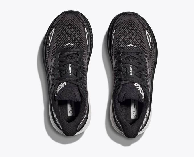 Damen Schuhe Hoka Clifton 9 Black 