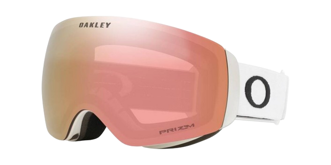 Goggles Oakley Flight Deck M Matte White/Prizm Rose Gold - 2025/26