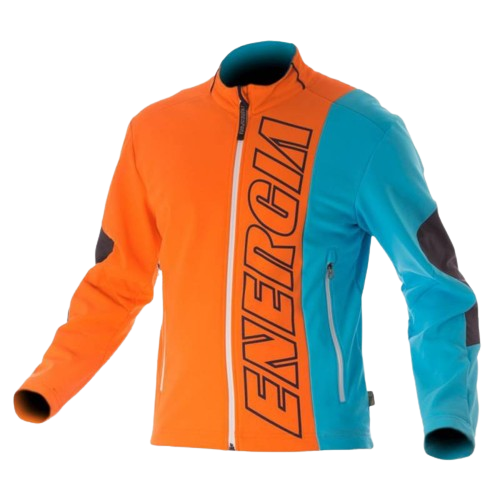 Softshell ENERGIAPURA Cortina Orange/Turquoise Junior 