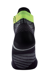 Socks Sidas Run Feel Black/Yellow