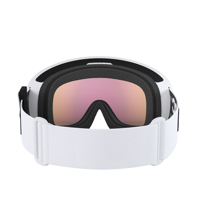 Goggles POC Fovea Blixten White/Partly Sunny Orange - 2025/26