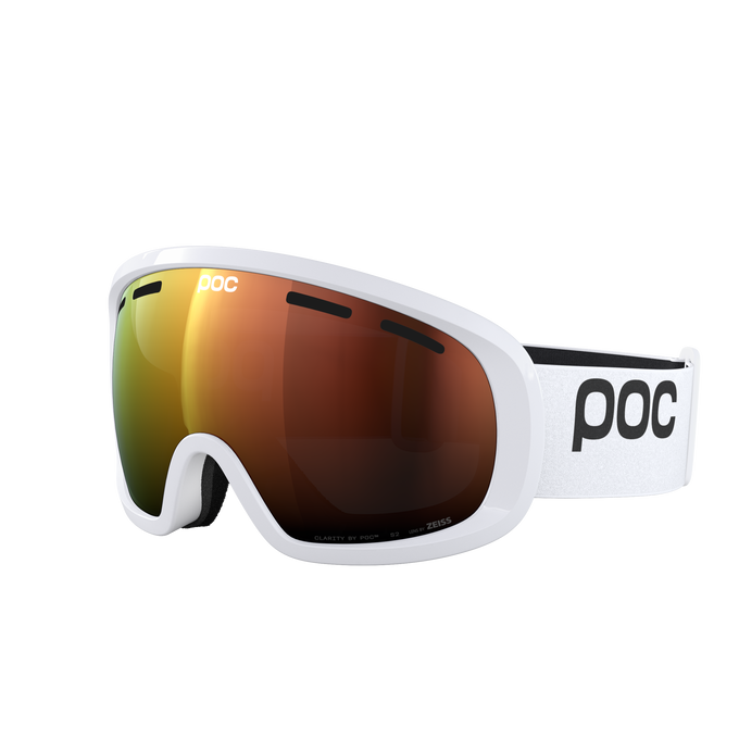 Ski goggles POC Fovea Mid Hydrogen White/Partly Sunny Orange - 2025/26