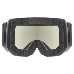 Goggles Uvex lace ATTRACT FM Black Matt/Mirror Blue + spare lens - 2025/26