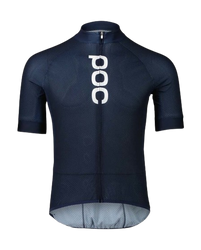 Fahrradtrikot POC M's Essential Road Logo Jersey  Calcite Blue/Dark Calcite Blue - 2024