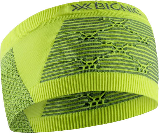 X-bionic Headband HI Vis Yellow/Grey - 2024/25