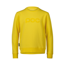 Hoodie POC Crew Jr Aveturine Yellow - 2023/24