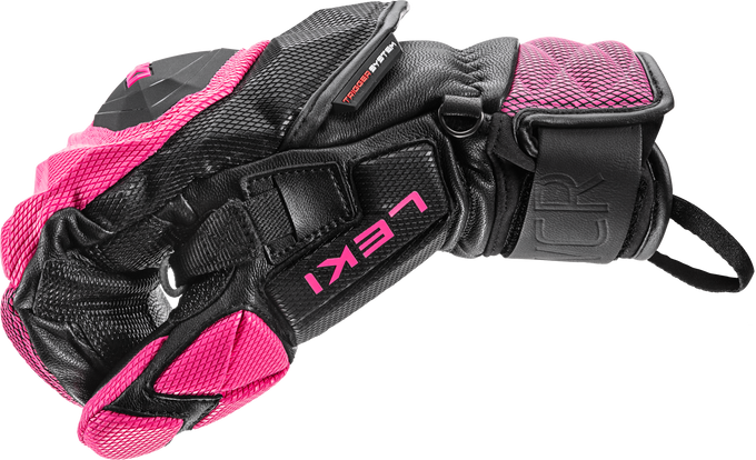 Gloves LEKI WCR Venom SL 3D Mitt Pink - 2025/26