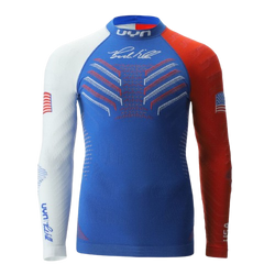 Thermounterwäsche UYN Natyon 3.0 USA Bode Miller UW Shirt LG SL Turtle Neck - 2025/26