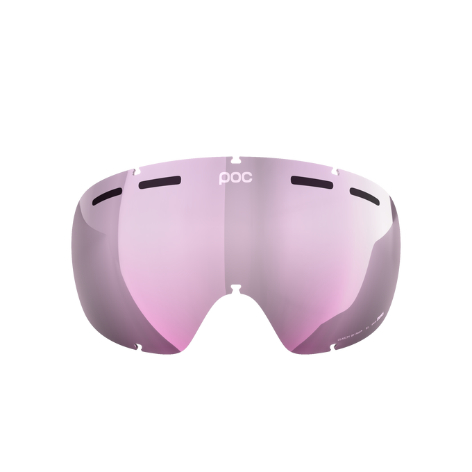 Glas für die Brille POC Fovea Race Lens Clarity Highly Intense/Low Light Pink - 2025/26