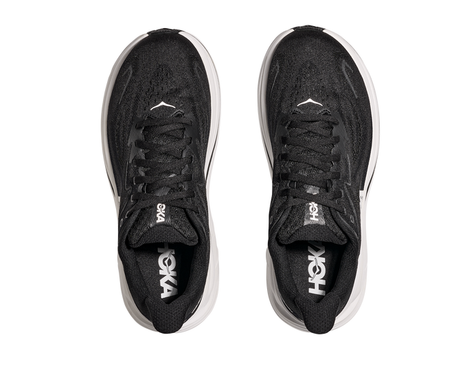 Man Schuhe Hoka Clifton 10 Black/White
