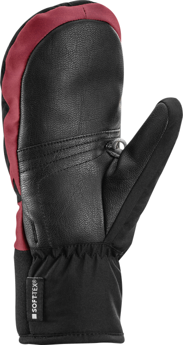 Gloves LEKI Griffin 3D Mitt Junior Black/Rose - 2025/26