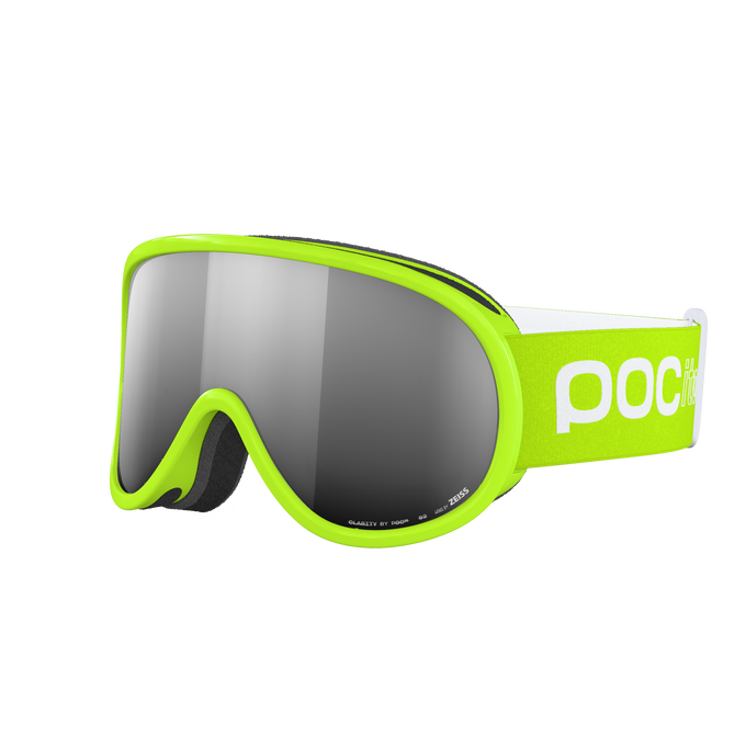 Brille POC Pocito Retina Fluorescent Yellow/Green/Partly Sunny Silver - 2025/26