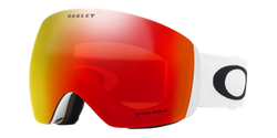Brille Oakley Flight Deck L Matte White/Prizm Snow Torch Iridium - 2025/26