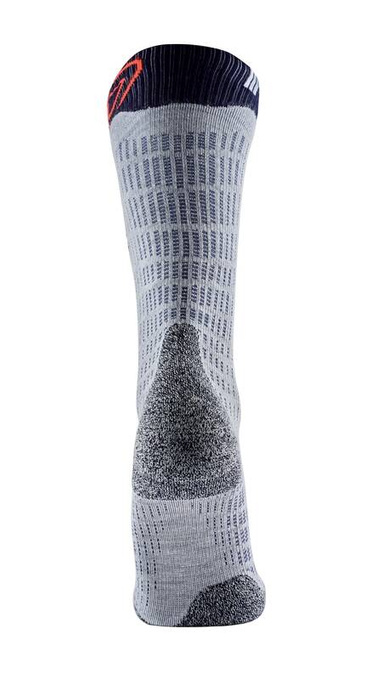 Ski socks Sidas Ski Merino Grey/Orange - 2024/25