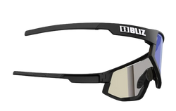 Sunglasses BLIZ Vision Nano Photochromic Matt Black/Brown Blue Lenses
