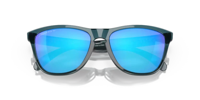 Sonnenbrille Oakley Frogskins Crystal Black w/Prizm Sapphire Polarized - 2023