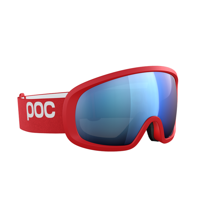 Skibrille POC Fovea Mid Prismane Red/Partly Sunny Blue - 2024/25