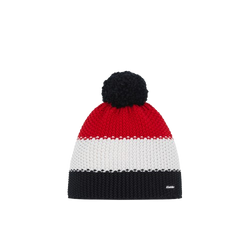 Beanie Eisbar Star Pompon MÜ Red/White/Black - 2025/26