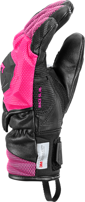 Gloves LEKI WCR Venom 3D Junior Pink - 2025/26