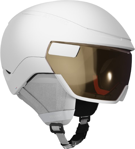 Skiing helmet Atomic Revent GT AMID Visor HD Photo White Heather - 2024/25