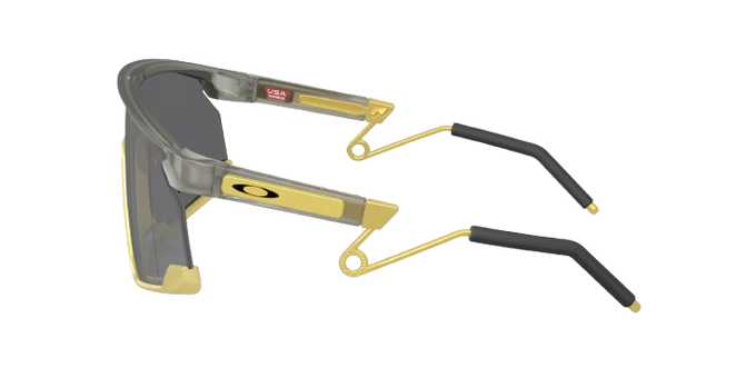 Sonnenbrille Oakley BXTR Metal Alloy Matte Grey Ink/Vintage Gold/Prizm Black Lenses