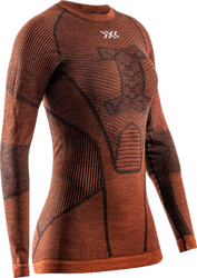 Thermal underwear X-bionic Symbio Merino Shirt LS WMN Clay - 2024/25