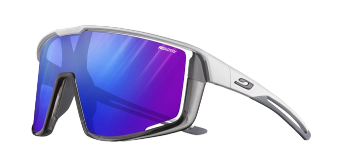 Sonnenbrille Julbo Density Spectron 3 Matt White / Fluo Orange / Blue